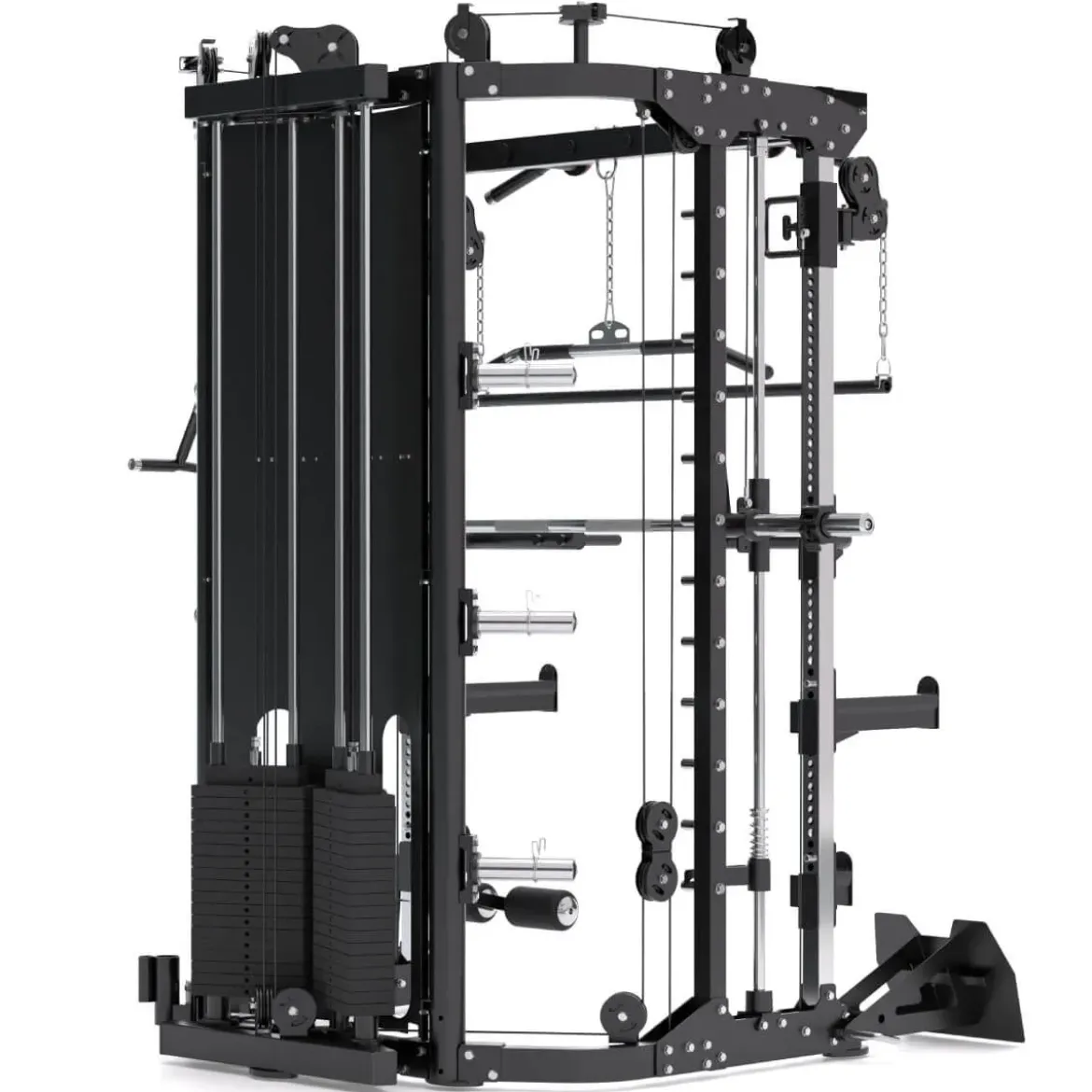 All-in-One Trainer – Double Poulie (2x90 kg), Smith Machine et Power Rack R200 - Default