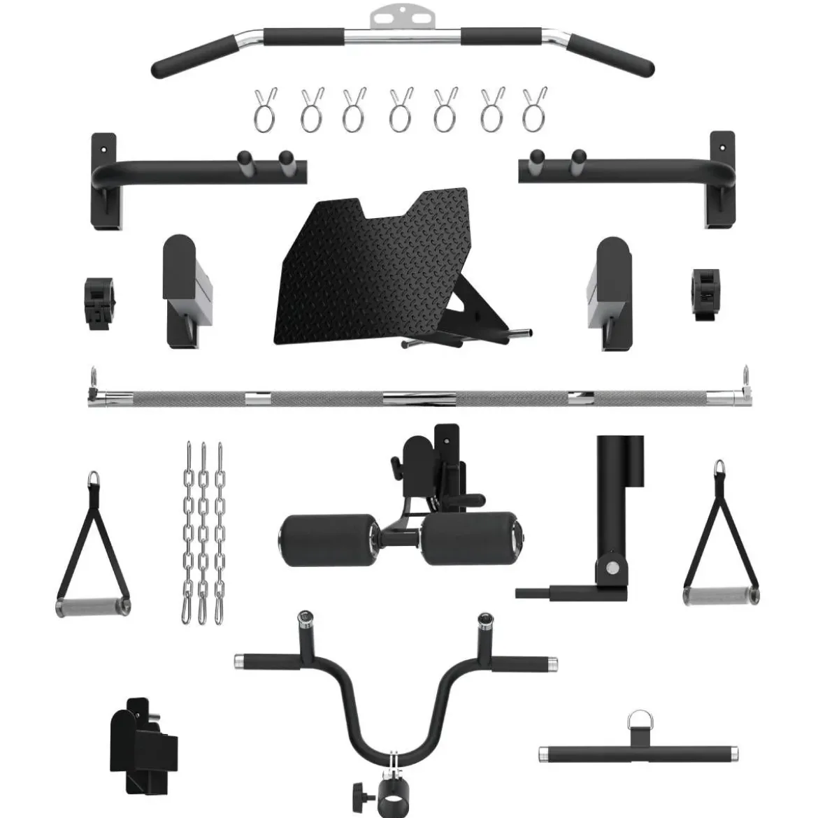 All-in-One Trainer – Double Poulie (2x90 kg), Smith Machine et Power Rack R200 - Default
