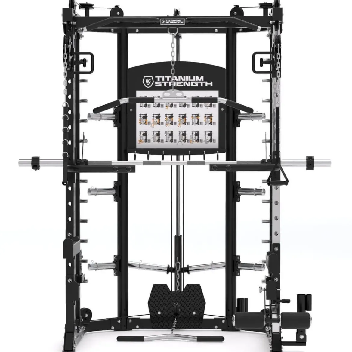 All-in-One Trainer - Poulie Double, Multipower et Power Rack R100
