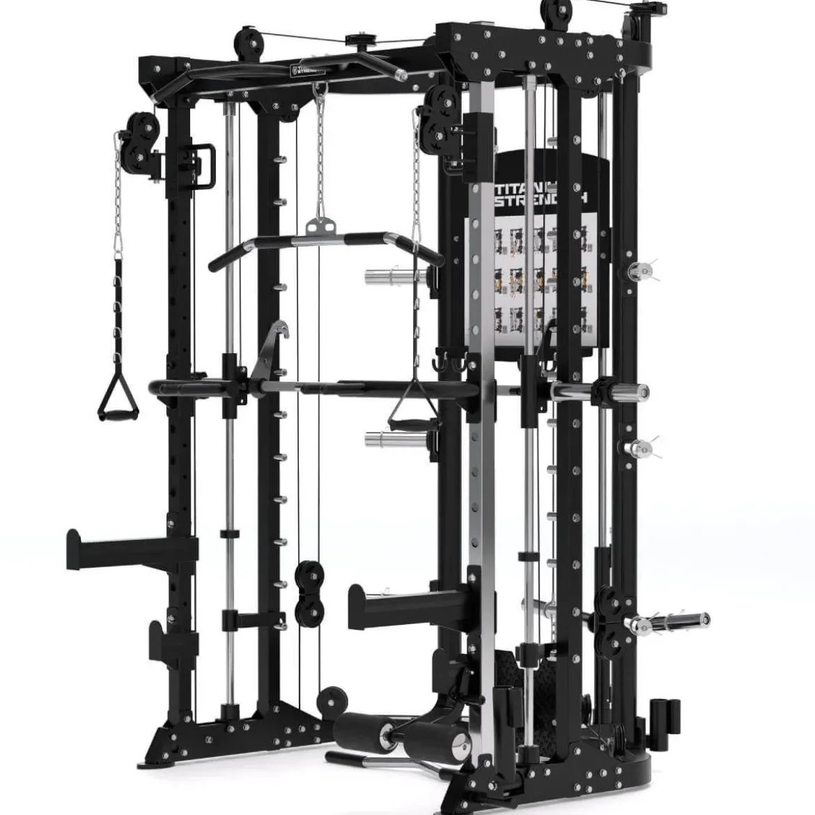 All-in-One Trainer - Poulie Double, Multipower et Power Rack R100