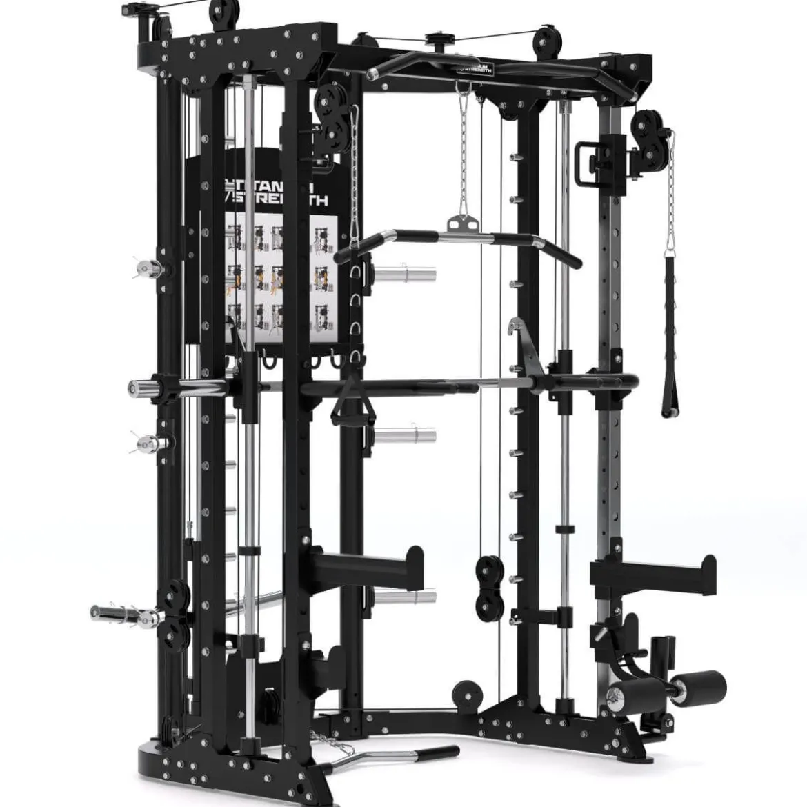 All-in-One Trainer - Poulie Double, Multipower et Power Rack R100