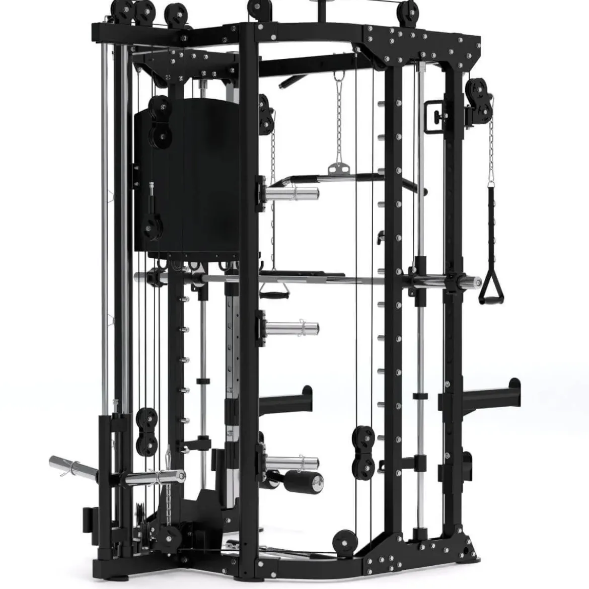 All-in-One Trainer - Poulie Double, Multipower et Power Rack R100