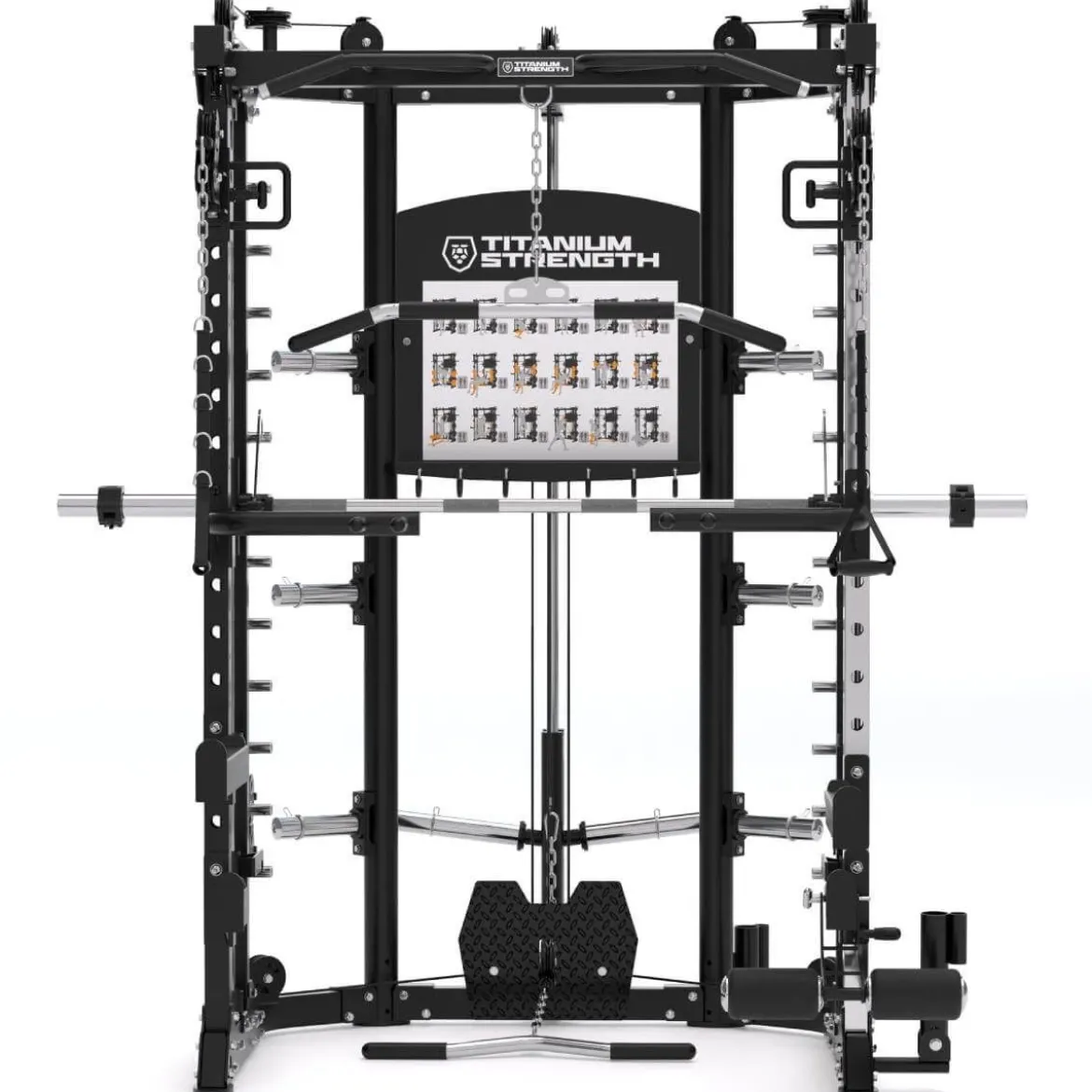 All-in-One Trainer - Poulie Double, Multipower et Power Rack R100