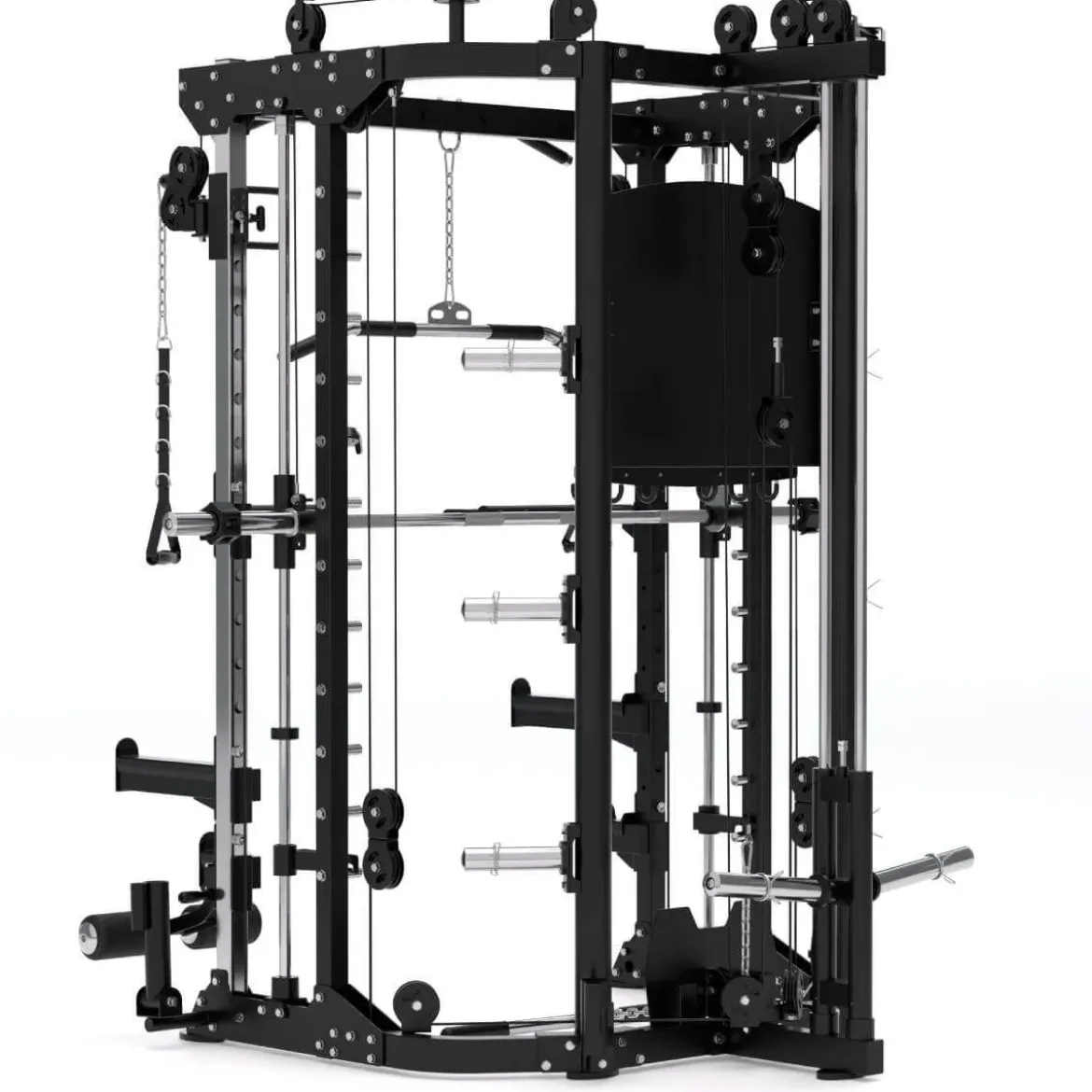 All-in-One Trainer - Poulie Double, Multipower et Power Rack R100
