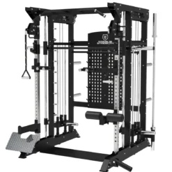 B100 V4 Machine Smith avec Double Poulie + Rack B100 V4