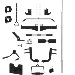 B100 V4 Machine Smith avec Double Poulie + Rack B100 V4