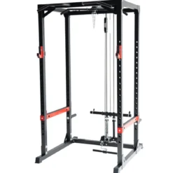 Cage squat combo poulie