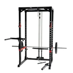 Cage squat combo poulie