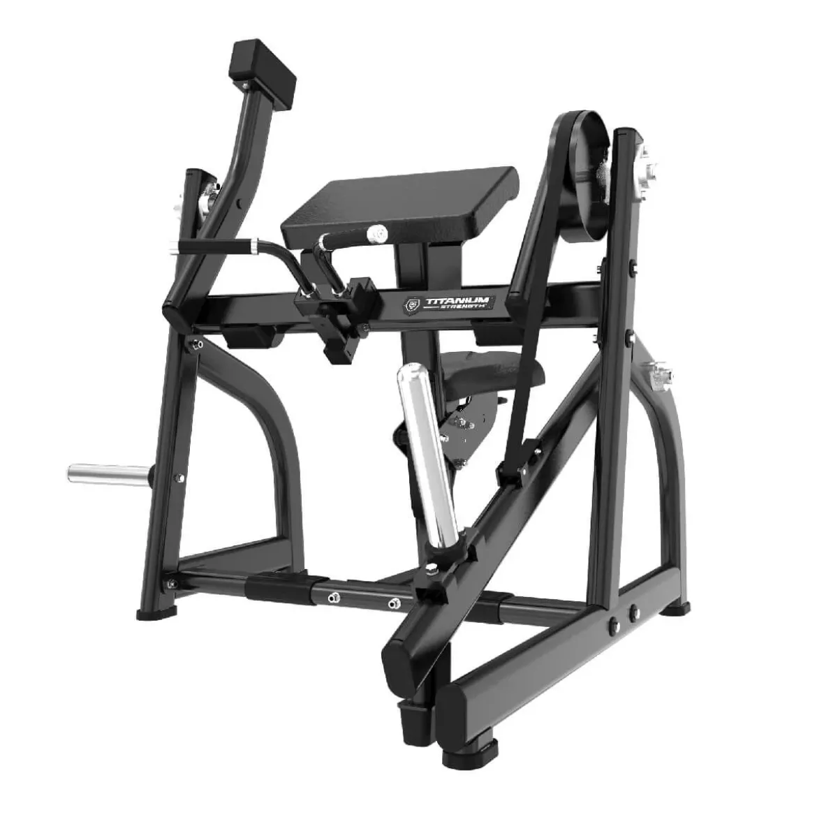 CURL BICEPS AVEC CHARGE DE DISQUES BLACK SERIES