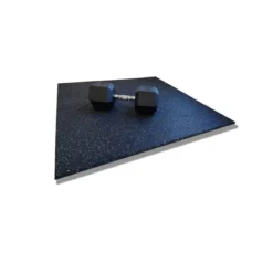 Dalles en Caoutchouc de Haute Densité Premium avec Granulats en EPDM 100x100 cm