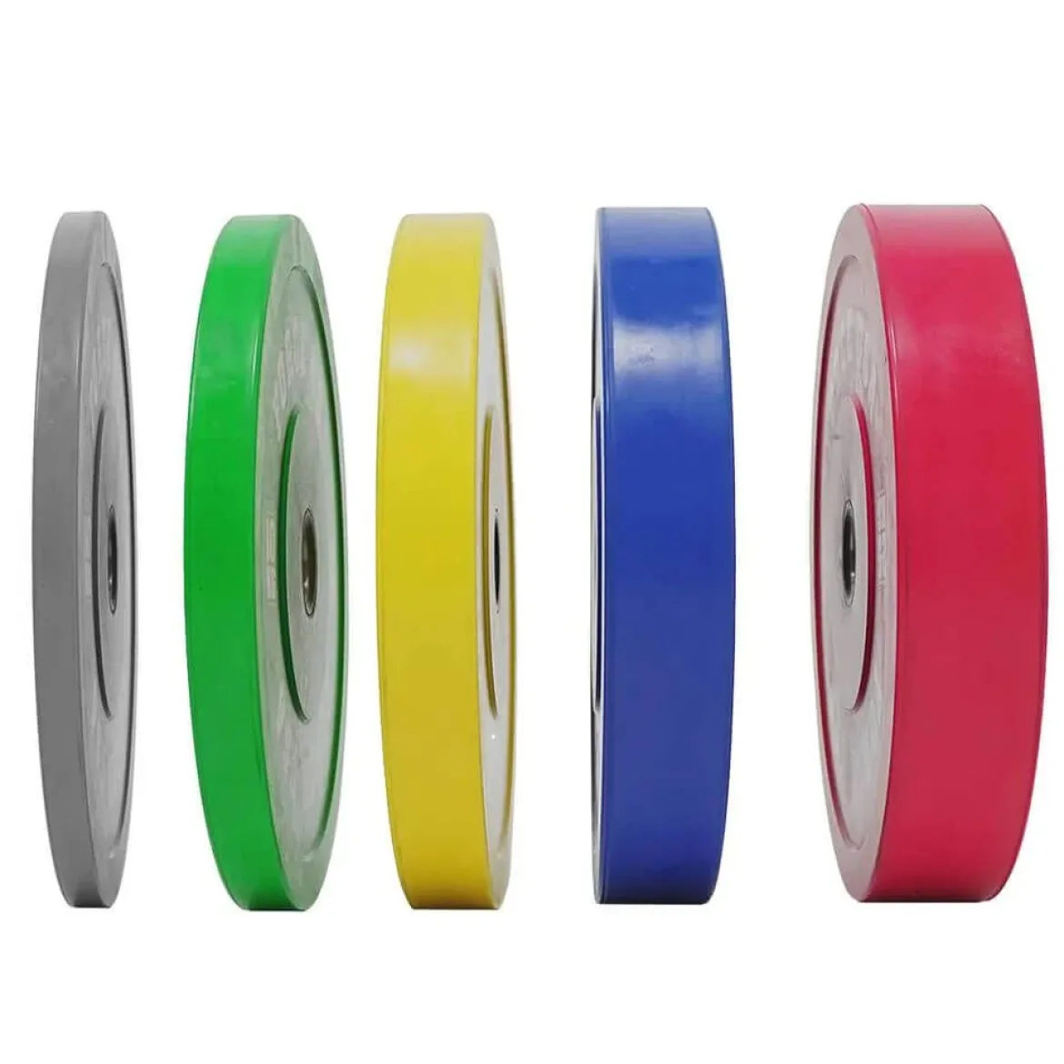 Disques Bumper Olympiques Colorés Pro Grade