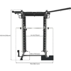 Entraîneur tout-en-un G20 V2 Pro™ - Machine Smith Multipuissance, double poulie et presse verticale
