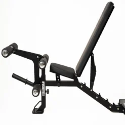 Force USA MyBench V2 - Banc Réglable avec Pupitre de Biceps et Extension de Jambes