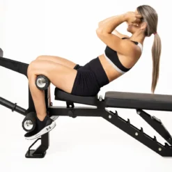 Force USA MyBench V2 - Banc Réglable avec Pupitre de Biceps et Extension de Jambes