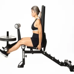 Force USA MyBench V2 - Banc Réglable avec Pupitre de Biceps et Extension de Jambes