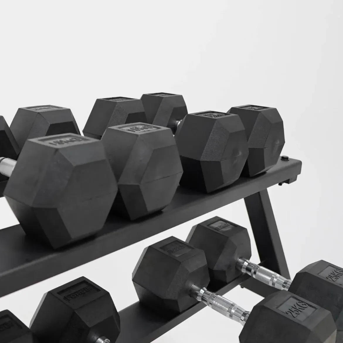 Force USA Étagère à 3 Niveaux pour Haltères Hexagonaux