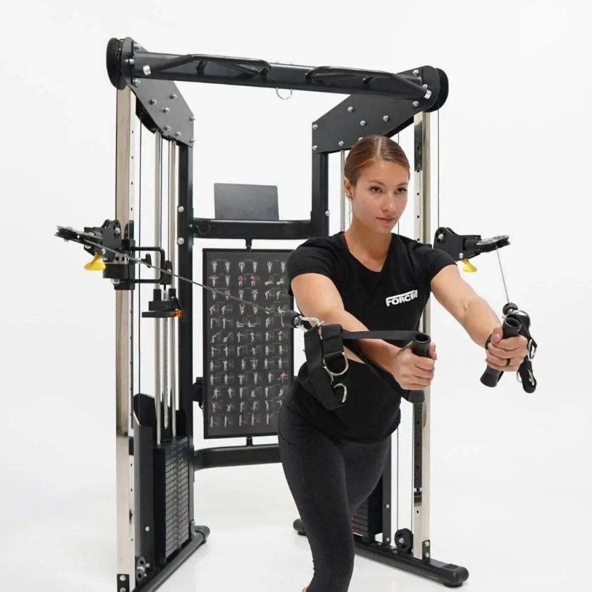 Functional Trainer Double Poulie Réglable