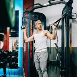 FUNCTIONAL TRAINER DOUBLE POULIE RÉGLABLE ELITE SERIES