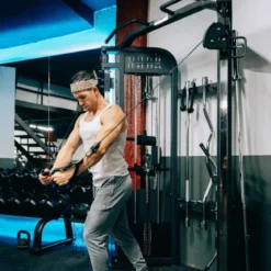 FUNCTIONAL TRAINER DOUBLE POULIE RÉGLABLE ELITE SERIES