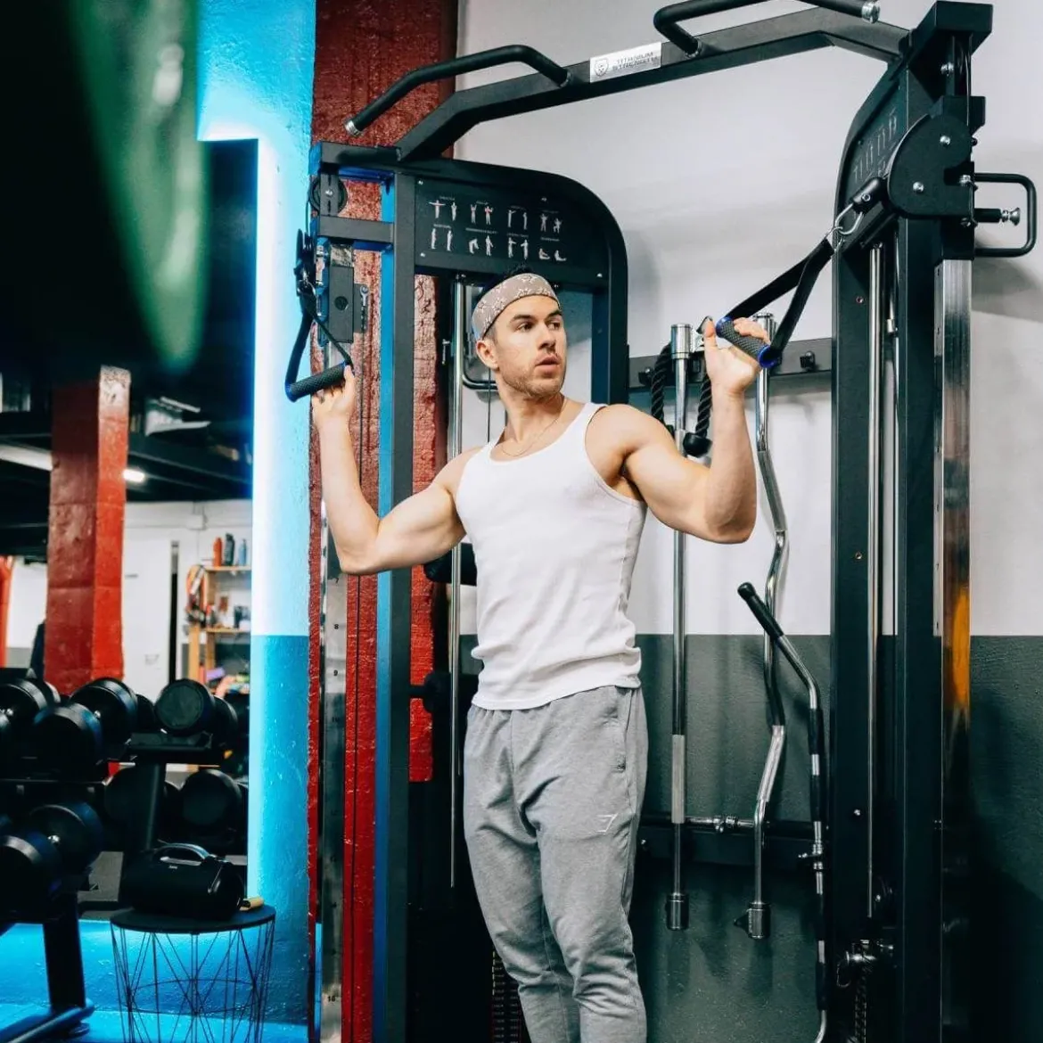 Functional Trainer Double Poulie Réglable