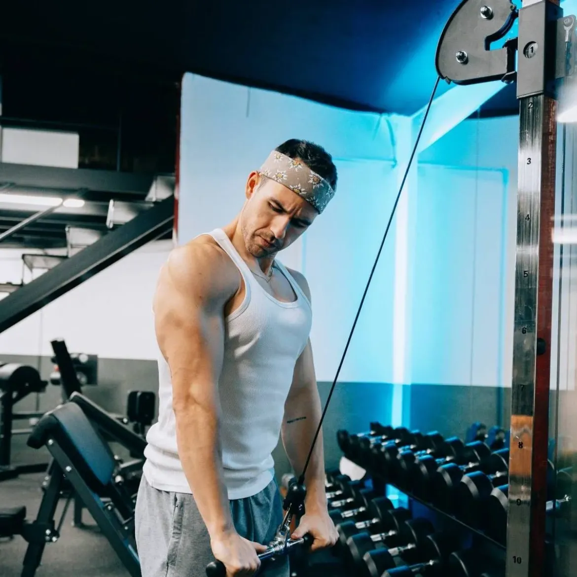 Functional Trainer Double Poulie Réglable
