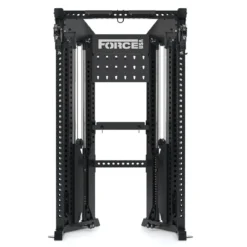 Functional Trainer Rack – Double Poulie Réglable + Rack