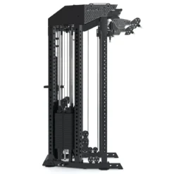 Functional Trainer Rack – Double Poulie Réglable + Rack