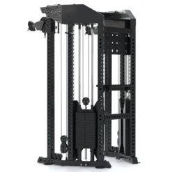 Functional Trainer Rack – Double Poulie Réglable + Rack