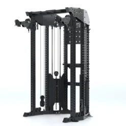 Functional Trainer Rack – Double Poulie Réglable + Rack