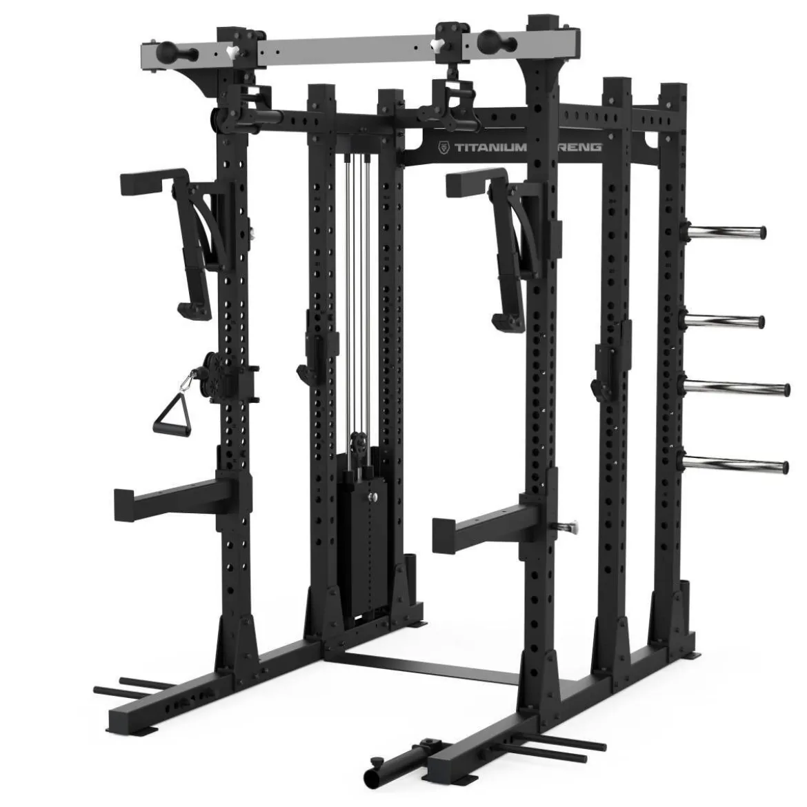 Half Rack avec Poulie Réglable 100 kg E50