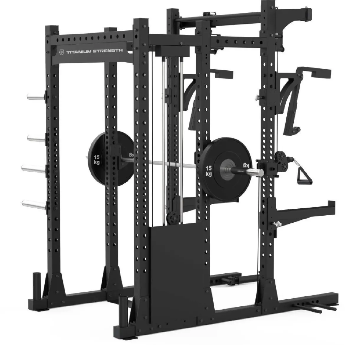 Half Rack avec Poulie Réglable 100 kg E50