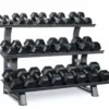 Haltères Hexagonales 2-30Kg + Rack de rangement TH30