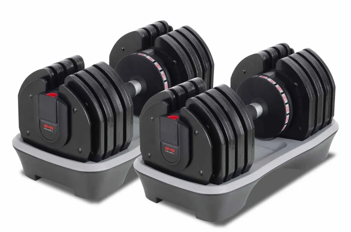 Haltères réglables 2-36 kg MA36 + Rack