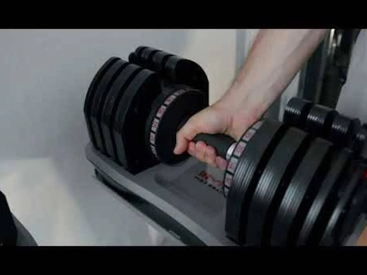 Haltères réglables 2-36 kg MA36 + Rack