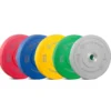 HBPC Pro Disques Olympiques Bumper Color (5 - 25 kg)