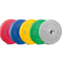 HBPC Pro Disques Olympiques Bumper Color (5 - 25 kg)