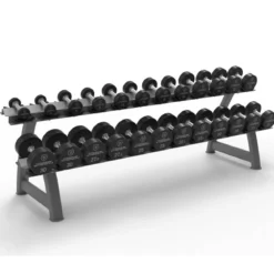 HD30 Jeu d’Haltères Ronds 2,5- 30Kg + Rack
