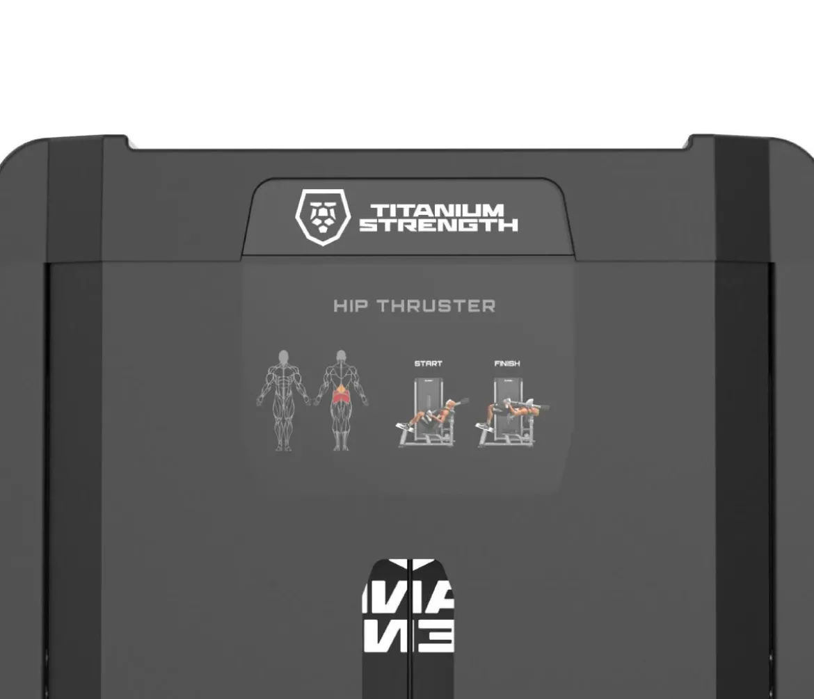 Hip Thrust Machine à Charge Guidée