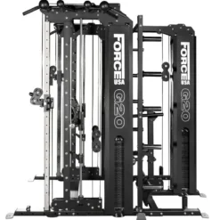 Machine Multifonctionnelle G20 V2 Pro All-In-One Trainer - Smith Machine, Functional Trainer, Power Rack, Vertical Leg Press et Lat and Row Station