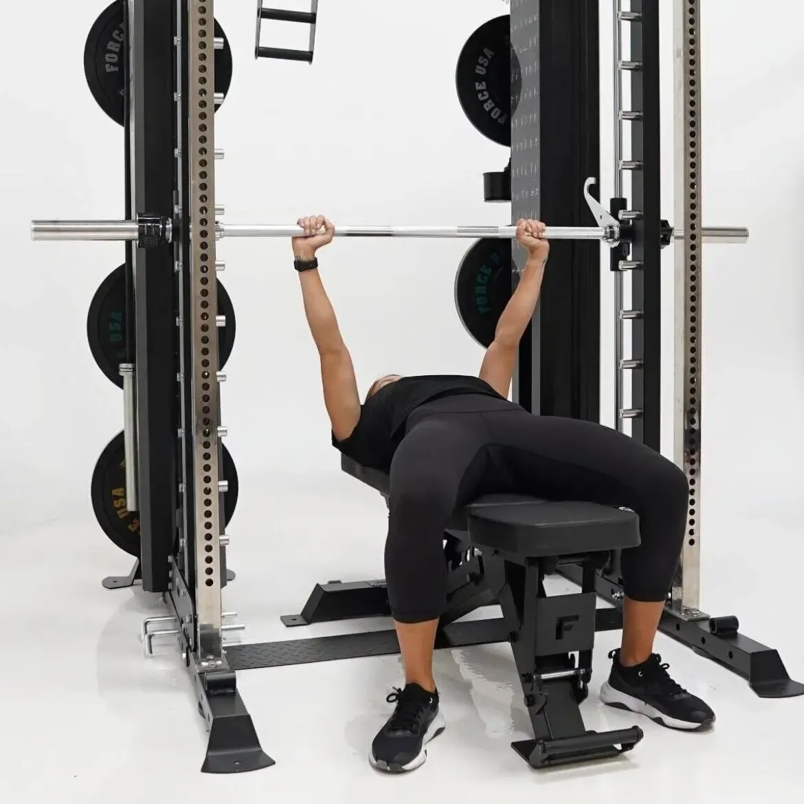 Machine Multifonctionnelle G20 V2 Pro All-In-One Trainer - Smith Machine, Functional Trainer, Power Rack, Vertical Leg Press et Lat and Row Station