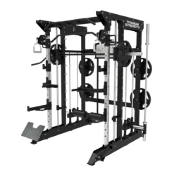 Multipower - Machine Smith avec Double Poulie + Rack B100 V3