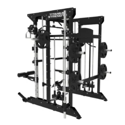 Multipower - Machine Smith avec Double Poulie + Rack B100 V3