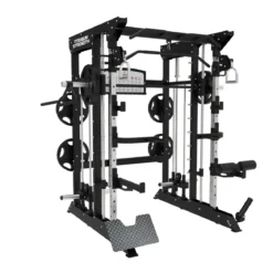 Multipower - Machine Smith avec Double Poulie + Rack B100 V3