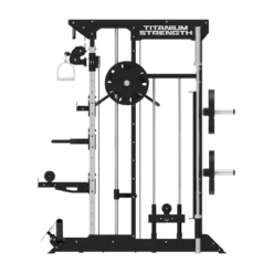Multipower - Machine Smith avec Double Poulie + Rack B100 V3