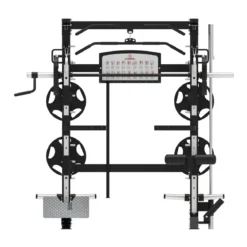 Multipower - Machine Smith avec Double Poulie + Rack B100 V3