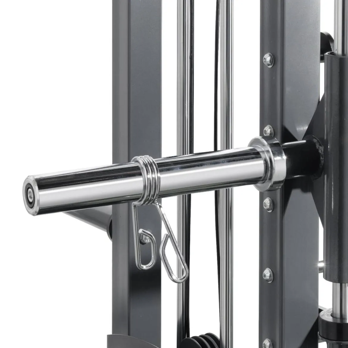 Multipower - Machine Smith Professionnelle avec Double Poulie + Rack FT3