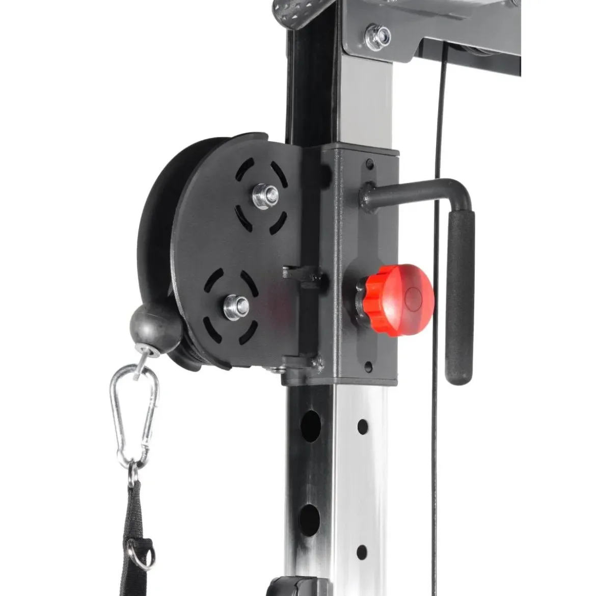 Multipower - Machine Smith Professionnelle avec Double Poulie + Rack FT3 V2