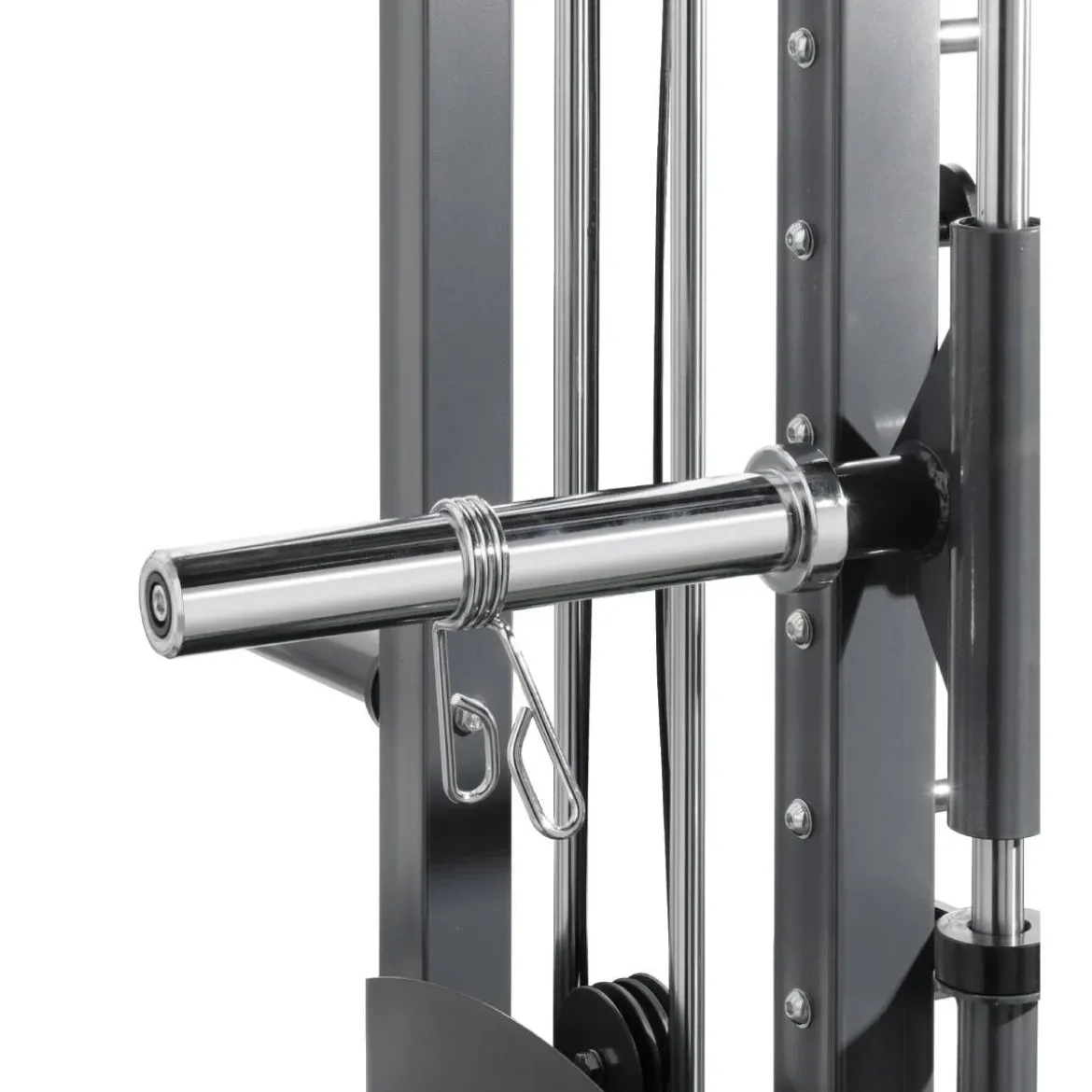 Multipower - Machine Smith Professionnelle avec Double Poulie + Rack FT3 V2