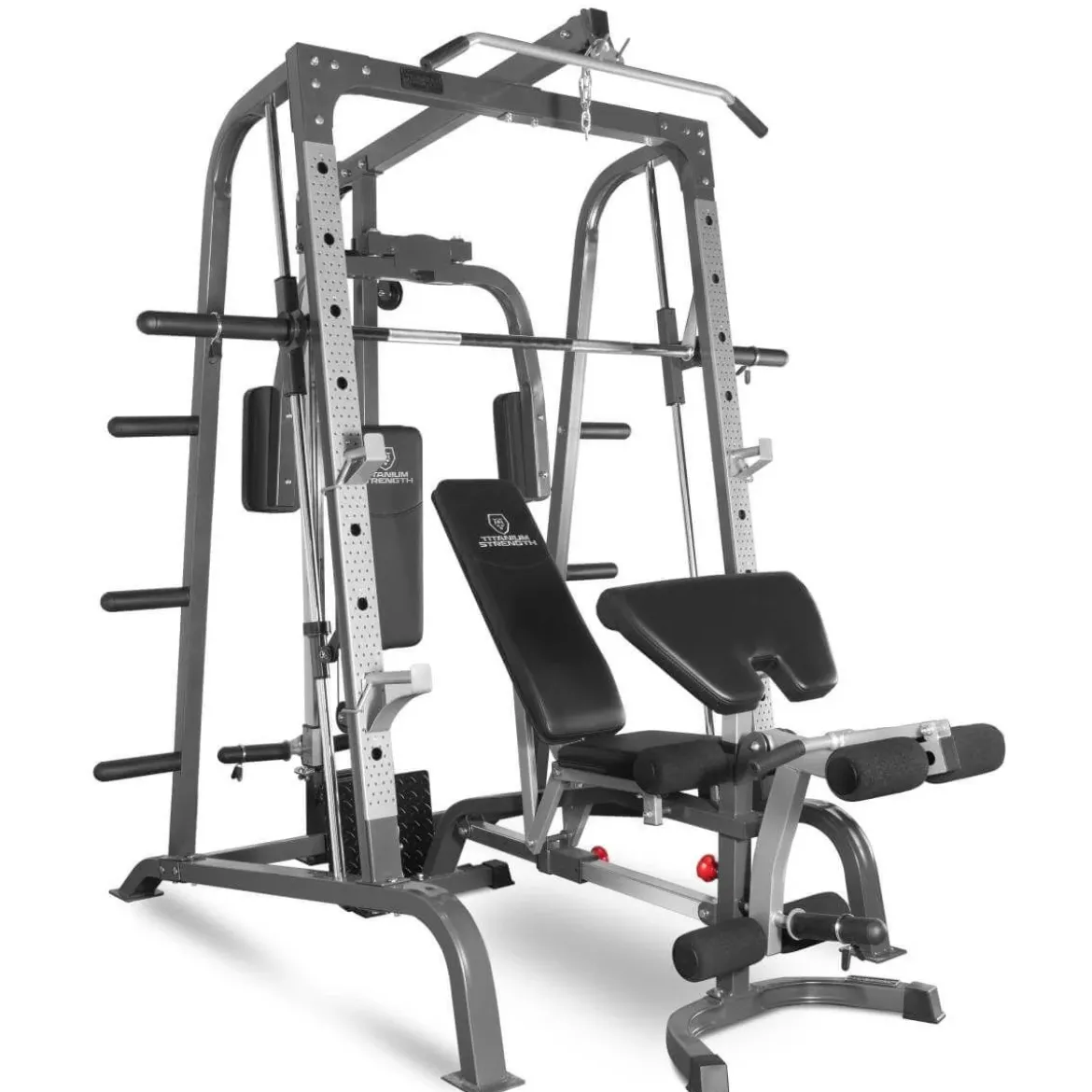 Multipower - Smith Machine Avec Poulie Haute et Basse