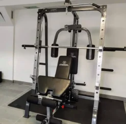 Multipower - Smith Machine Avec Poulie Haute et Basse